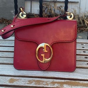 Autentic Gigi small purse- red color.
